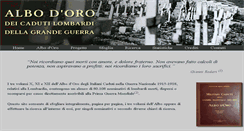 Desktop Screenshot of albodorolombardia.it